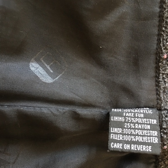 Kenneth Cole Black Zipper Front Jacket - Picture 7 of 8